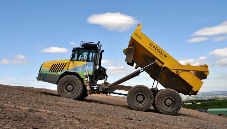 Malcolm Construction purchase new Terex ADT Terex TA300 ADT