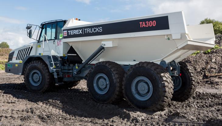 Terex Trucks to showcase updated TA300 articulated hauler at bauma 2019 Terex TA300 articulated hauler