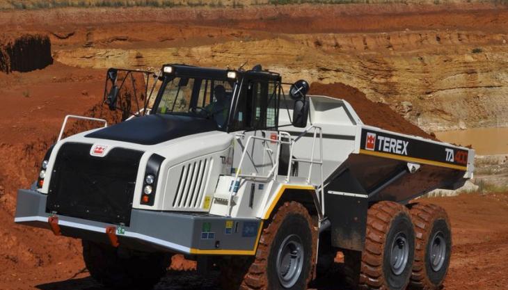 Terex articulated dumptruck