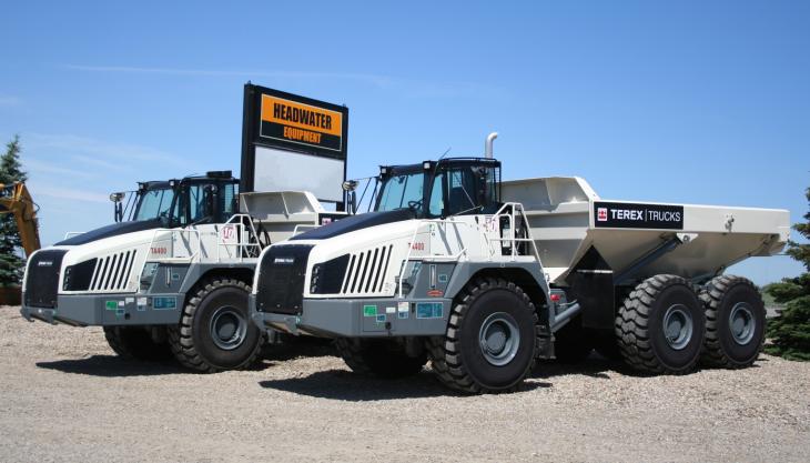 Headwater Equipment Sales Ltd have been appointed as new the dealer for Terex Trucks in the Canadian province of Alberta Terex Trucks