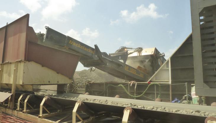 Trackstack VL1000 loader Tesab Trackstack VL1000