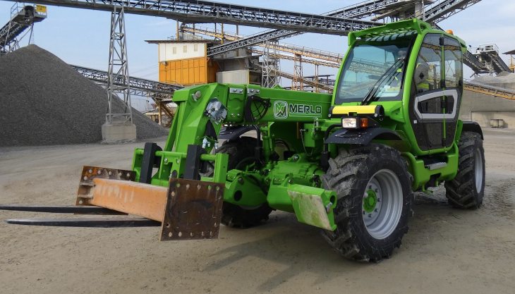 The new Merlo TF35.11 TT-145 telehandler Merlo TF35.11 TT-145 telehandler