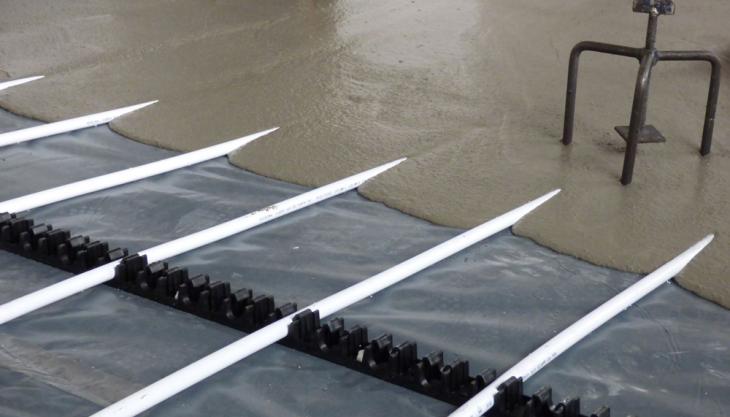 TG Cemfloor - a self-levelling and quick-drying liquid screed TG Cemfloor
