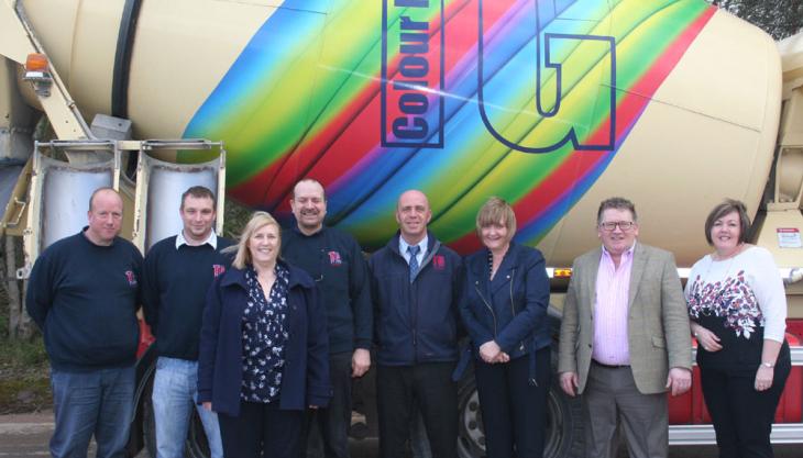Coloured concrete from Tudor Griffiths Group Tudor Griffiths