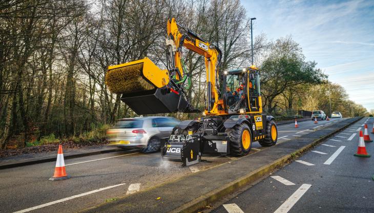 The new JCB PotholePro machine JCB PotholePro