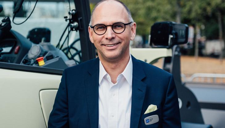 Thomas Bitter, Volvo CE's new head of technology Thomas Bitter