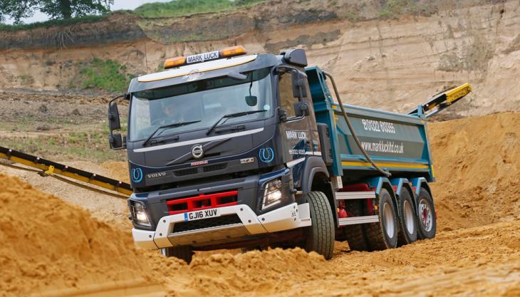More Thompsons tipper bodies for Mark Luck Volvo FMX truck