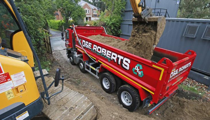 D&E Roberts Ltd return to Thompsons bodies D&E Roberts' tipper truck