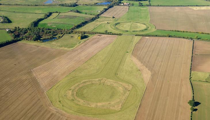The Thornborough Henges complex, near Ripon Thornborough Henges