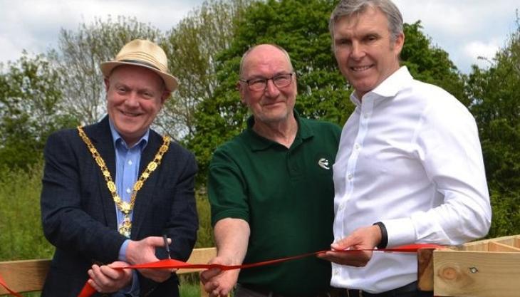 Official opening of Tice's Meadow nature reserve Tice's Meadow nature reserve
