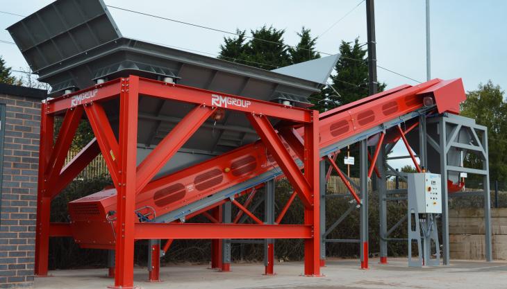Tippers' new BB-400 bulk bagging system from RMGroup BB-400 bulk bagging system