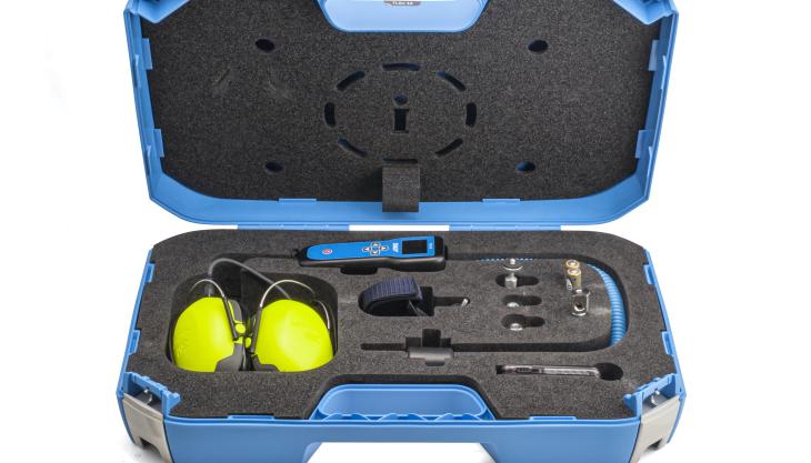 The new TLGU 10 ultrasound lubrication checker kit TLGU 10