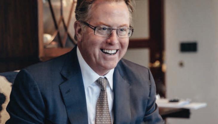 Tom Hill, chairman and chief executive officer of Vulcan Materials Company Tom Hill