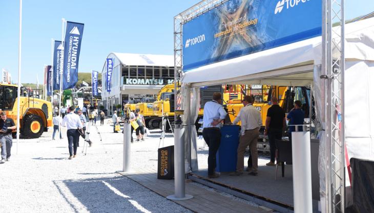 Topcon's stand at Hillhead 2018 Topcon at Hillhead 2018