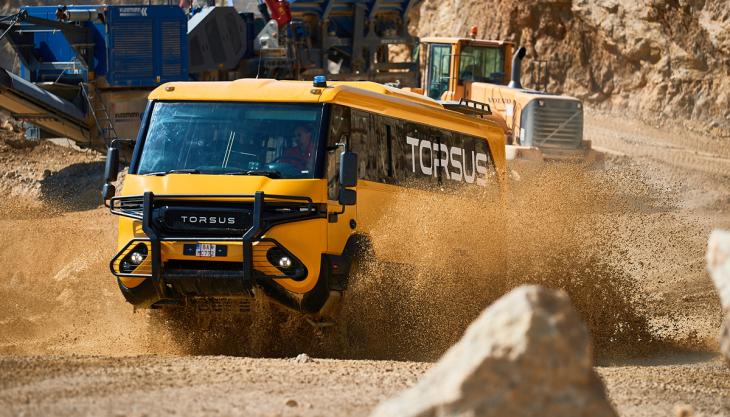 The Torsus Praetorian 4x4 off-road bus Torsus Praetorian 4x4 off-road bus