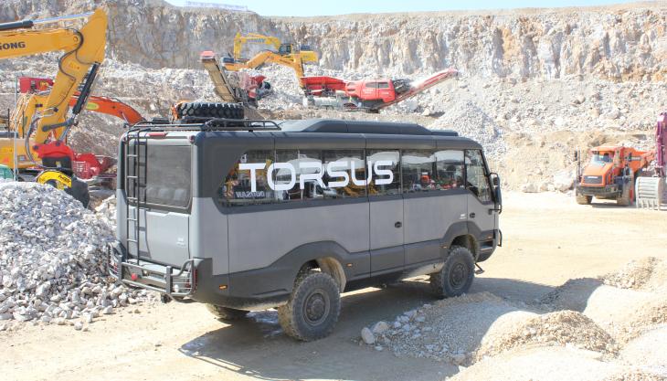 Torsus Praetorian off-road bus Torsus Praetorian off-road bus