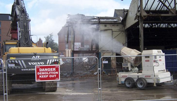 Dust-fighter dust suppression unit Dust-fighter dust suppression unit