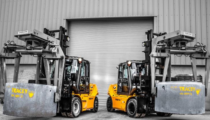 Hyundai 70D-9 fork-lift trucks