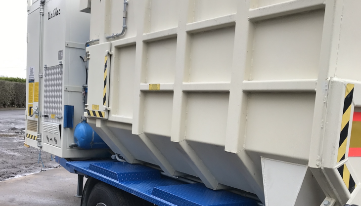 Trailer-mounted vacuum unit from Portable Vacuum Solutions Portable Vacuum Solutions
