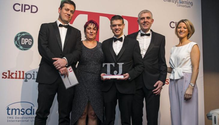 Ibstock Brick scoop Gold Award in Training Journal Awards 2019 Ibstock Brick scoop Gold Award in Training Journal Awards 2019