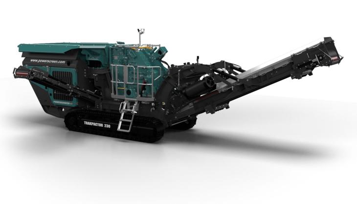 The New Powerscreen Trakpactor 230 impact crusher Powerscreen Trakpactor 230 impact crusher