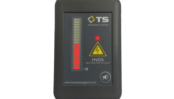 Transport Support unveil newly upgraded HVDS unit High-voltage overhead cable detection system