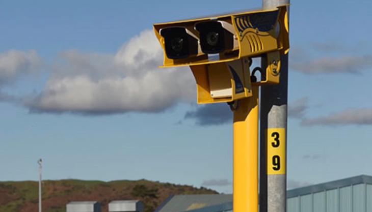 New ANPR speed camera from Transport Support ANPR speed camera