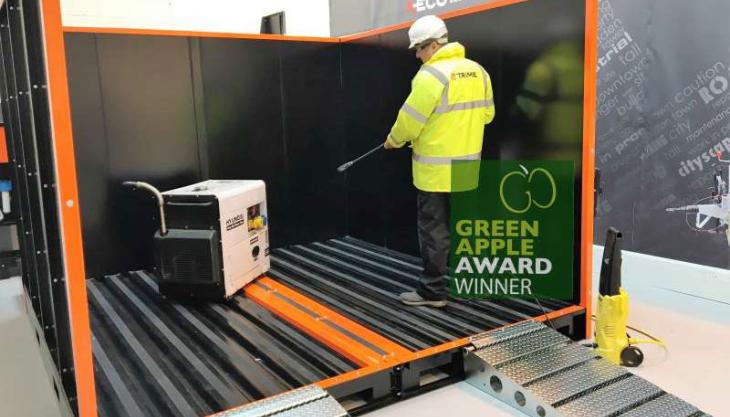 X-Splash wash bay wins Green Apple award X-Splash wash bay
