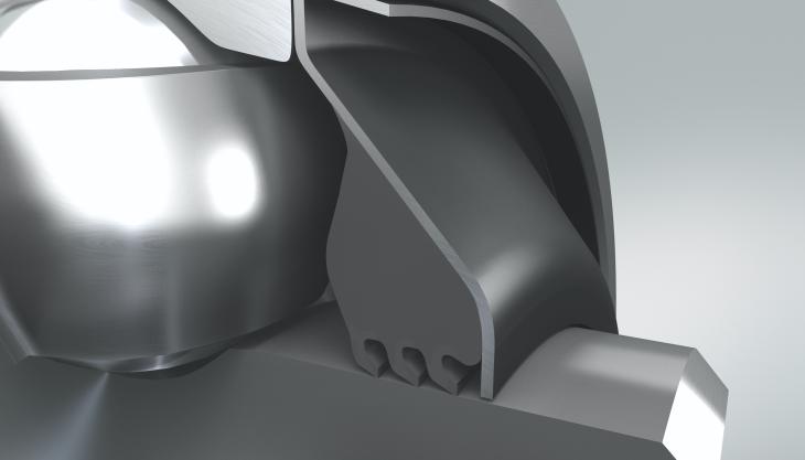 NSK Self-Lube bearing with triple-lip seal NSK