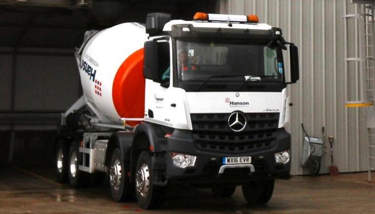 Hanson truckmixer Hanson truckmixer