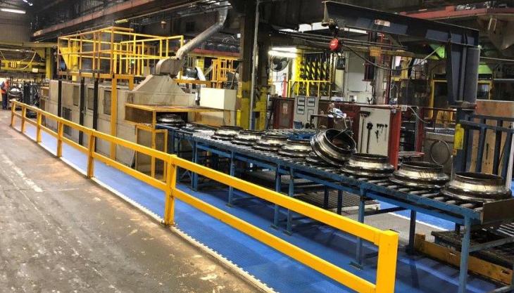 Titan Steel Wheels' Cookley factory and HQ Titan Steel Wheels' Cookley factory
