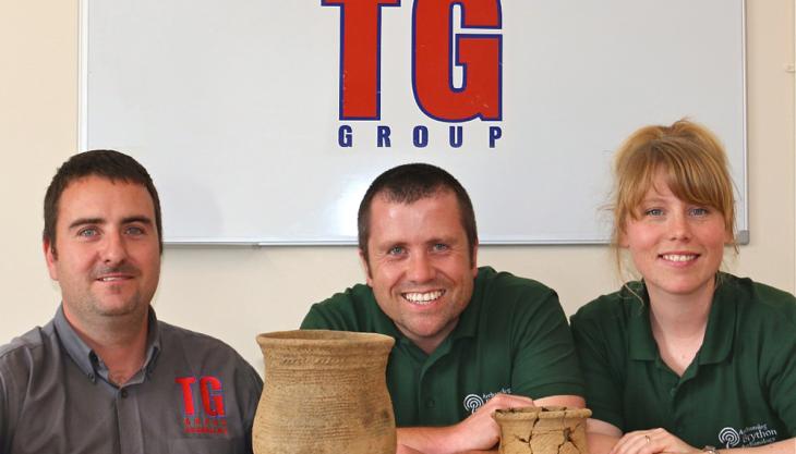Early Bronze Age artefacts found at Cefn Graianog Quarry Bronze Age vases