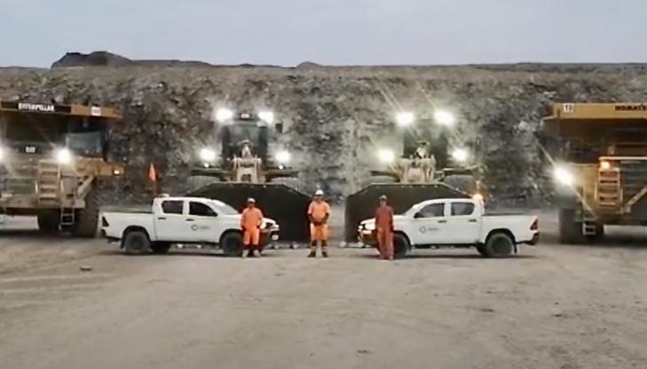 Tunstead Quarry workers are joining in the Clap for Carers Tunstead