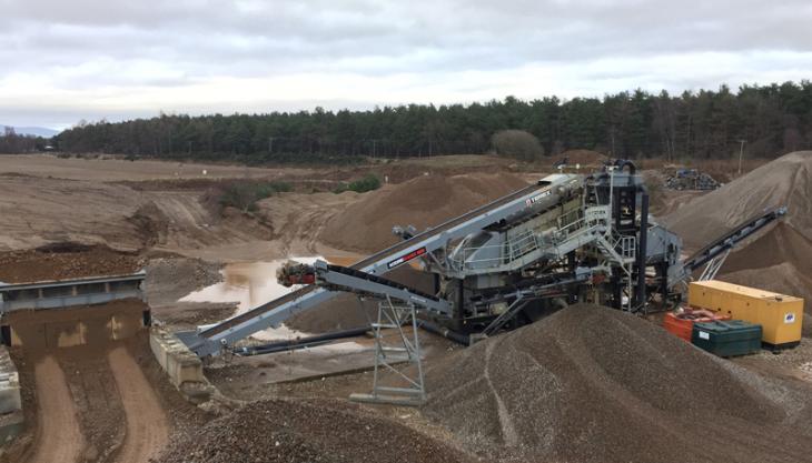 Terex Aggresand 165 wash plant