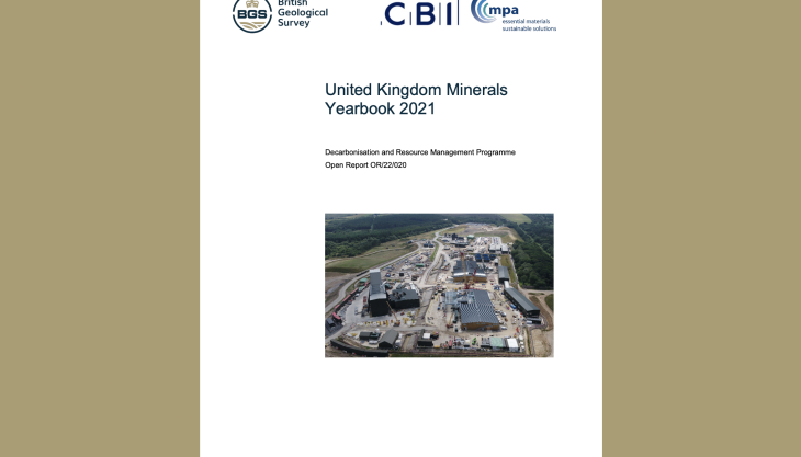 UK Minerals Yearbook 2021