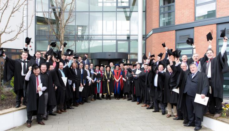 Mineral Products Graduation 2016 University of Derby graduates