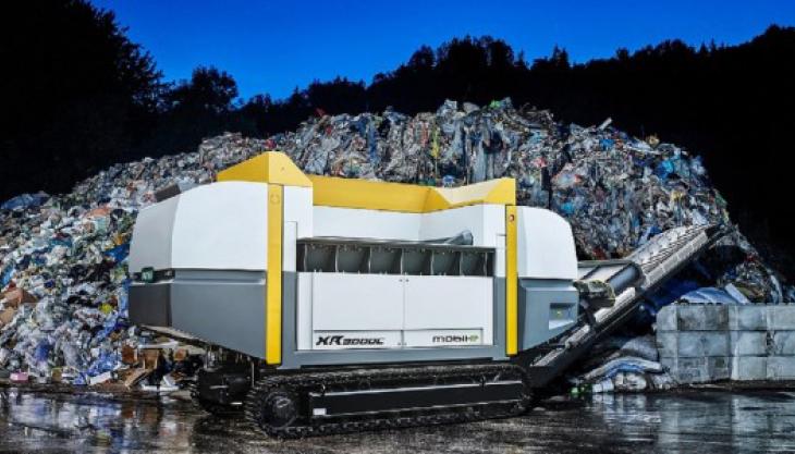 Untha's XR shredder XR mobil-e shredder