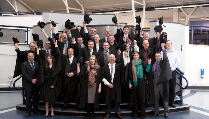 Graduation day for University of Derby Corporate students