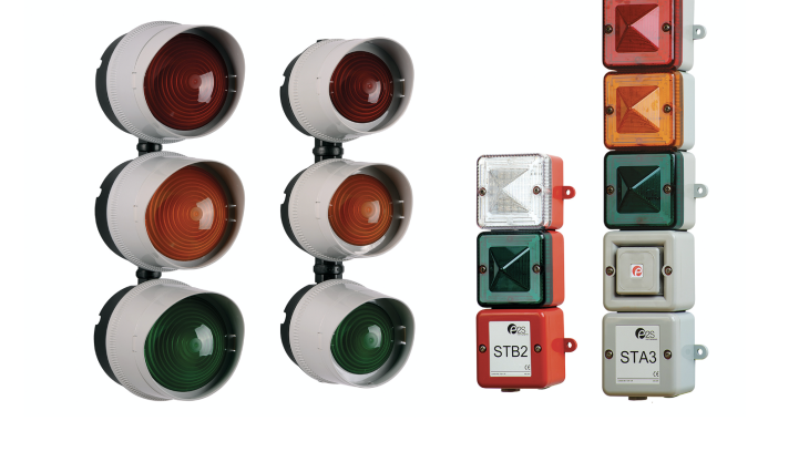 Upgraded warning signal beacons from E2S E2S warning signal beacons