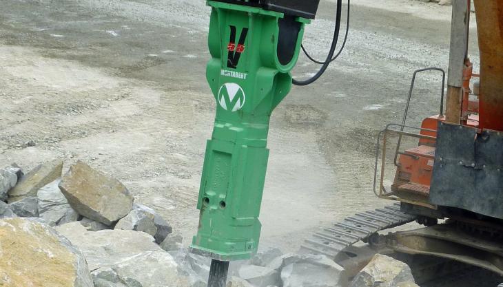 Montabert V55 breaker Montabert V55 breaker