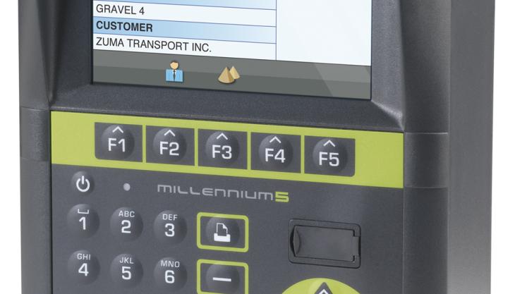 VEI's Millennium5 wheel loader scale