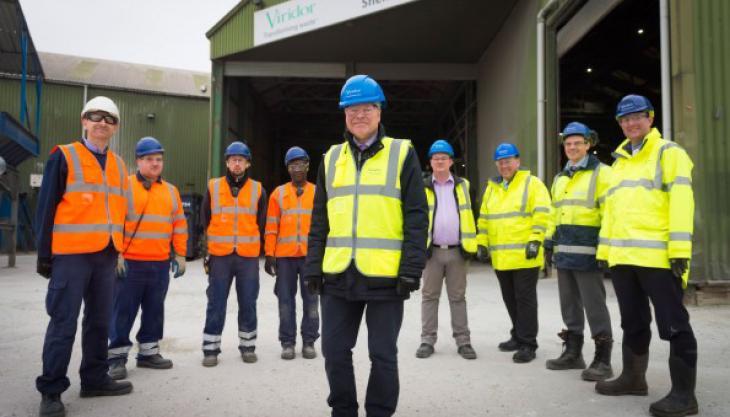 Viridor invest £2 million in Sheffield glass recycling facility Viridor glass recycling facility