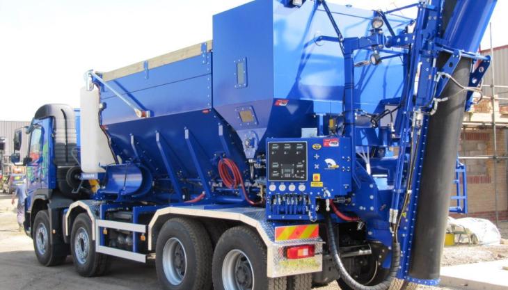 Volumetric truck Volumetric truck