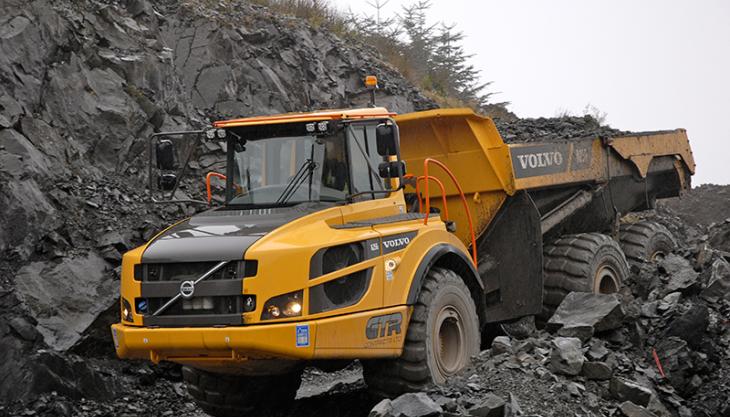 Volvo A25G articulated dumptruck