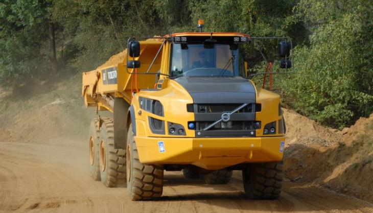 Volvo A35G articulated dumptruck