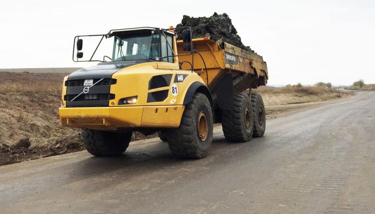 Volvo A40F hauler