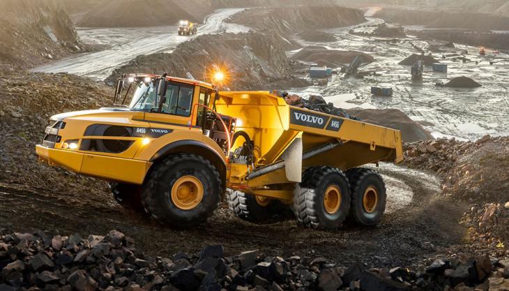 Volvo A45G articulated dumptruck