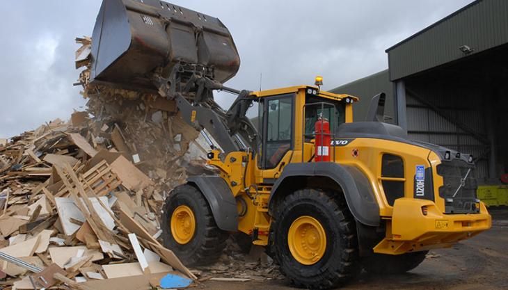 Volvo L120H wheel loader