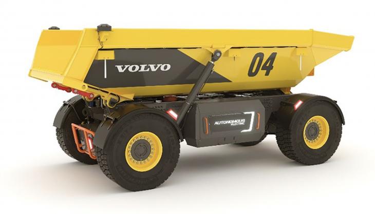Volvo autonomous hauler Volvo autonomous hauler
