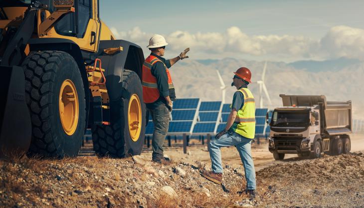 Volvo CE have developed their CO2 Reduction Program to help customers realize their goals towards carbon neutrality Volvo CE